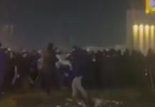 В Казахстане начались столкновения протестующих с силовиками
