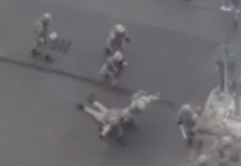 У здания акимата в Алматы жесткие столкновения, много раненых