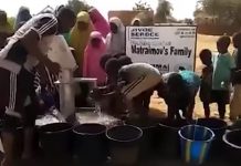 Матраимовы добрались до Африки. Там появился колодец их имени. ВИДЕО