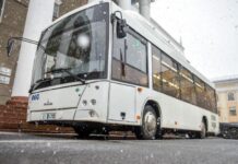 Беларустан алынган автобустар Кыргызстанга келди