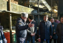 Өрттөнгөн күйүүчү май сакталган жай жабылды