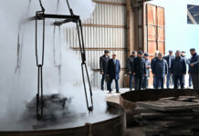 Садыр Жапаров «Вулкан плюс» куюу цехинин иши менен таанышты