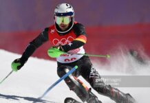 Олимпиада-2022. Кыргызстанец Максим Гордеев не смог финишировать и выбыл из борьбы