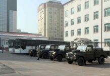 Минобороны Турции передало военную технику Кыргызстану. ФОТО