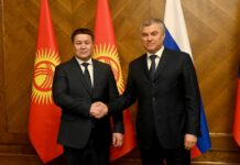 Талант Мамытов обсудил с главой Госдумы РФ вопрос о медосмотре мигрантов