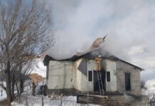 Чоң-Алайдагы Жекенди айылында жайгашкан мечиттен өрт чыкты