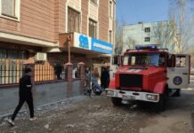 В офисе телеканала «Ош Пирим» в Бишкеке произошел пожар