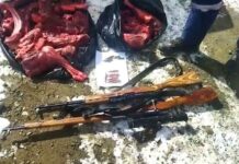 Ысык-Көлдө мыйзамсыз аңчылык үчүн алты жаран кармалды