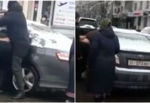 В центре Бишкека парня насильно усадили в машину. В УВД сообщили подробности