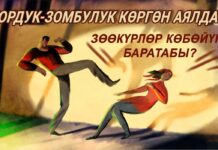 Үй-бүлөдөгү аялдарга болгон зордук-зомбулук.  Зөөкүрлөр көбөйдүбү?