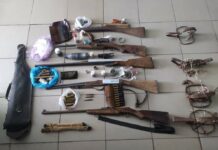 Нарын ОИИБи: Жумгалда 5 мыйзамсыз ок атуучу курал алынды