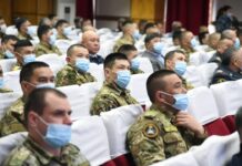 ИИМдин Атайын багыттагы полкунун атайын операциялар отрядынын түзүлгөндүгүнүн 30 жылдыгына арналган салтанаттуу иш-чара болду