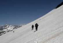 В Аламединском ущелье пропал молодой мужчина. На место вызвали спасателей