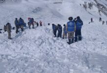 Работников «China Road», оказавшихся под лавиной на трассе Север-Юг, до сих пор не нашли