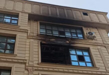 В Бишкеке в квартире многоэтажки произошел пожар. Погибла женщина