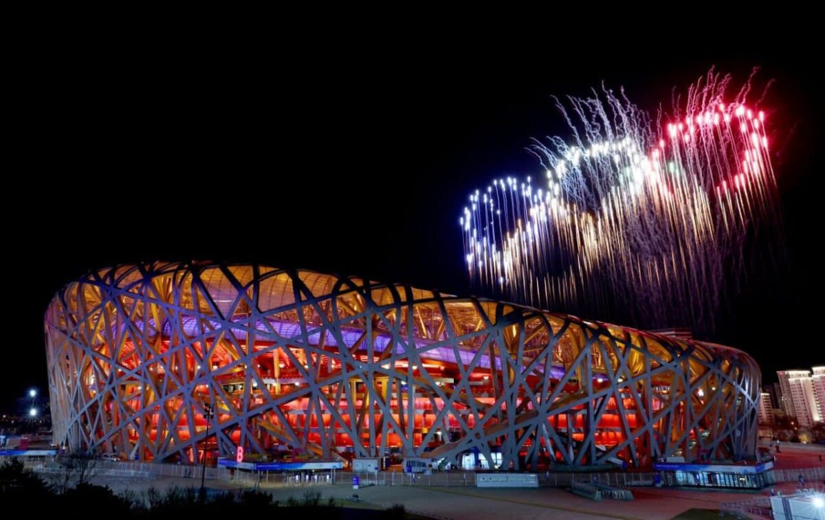 photo 2022 02 04 22 41 53 Садыр Жапаров посетил церемонию открытия Зимней Олимпиады в Пекине. ФОТО