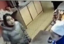 В кафе Бишкека клиентка напала с кулаками на кассира. ВИДЕО