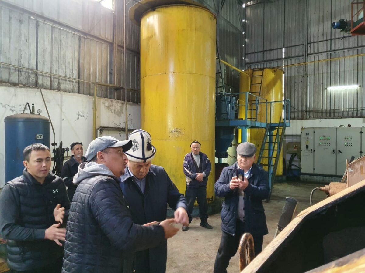 2 В Сузаке запущен завод по производству растительного масла. ФОТО