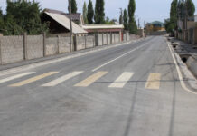 Первая фаза строительства дорог в Бишкеке за счет гранта КНР официально завершена