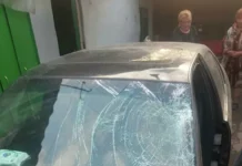 Жөө жүргүнчү өтүүчү өтмөктөн жөө жүргүнчүлөрдү сүзүп кеткен айдоочу кармалды