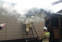 Ошто мончонун ички жасалгасы күйүп кетти