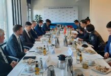 Руслан Казакбаев ознакомил немецких бизнесменов с инвестпроектами в КР