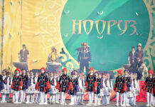 На площади Ала-Тоо в Бишкеке отметили Нооруз. ФОТО