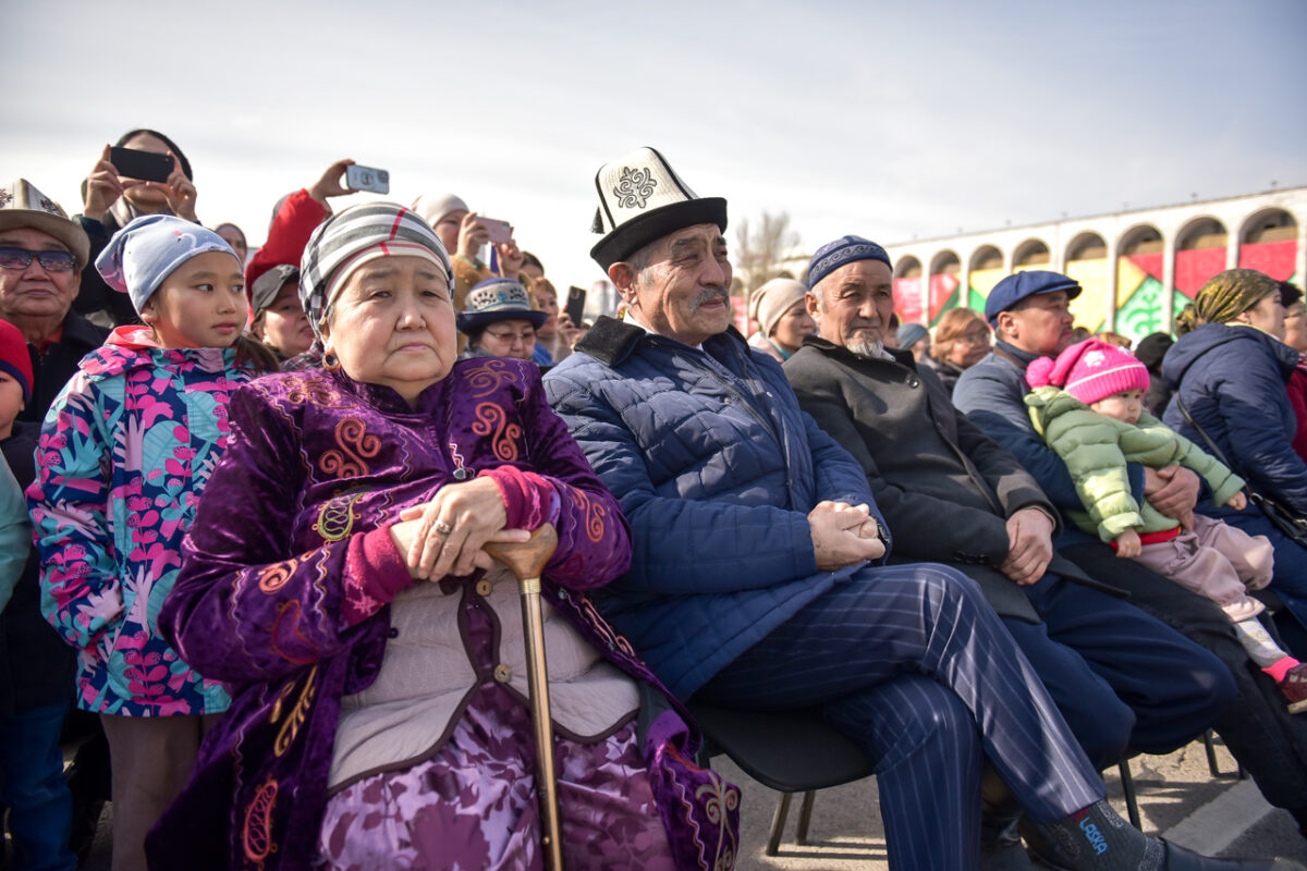 BEK 5120 На площади Ала-Тоо в Бишкеке отметили Нооруз. ФОТО