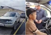 Садыр Жапаров подарил «Лексус» сыну баткенца, погибшего в ходе конфликта на границе