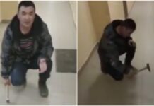 В Москве кыргызстанец, которому не заплатили за сделанный им ремонт, снова все разрушил