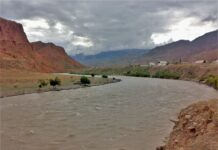 Больше 100 человек ищут школьника, упавшего в реку Нарын