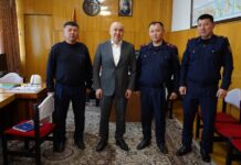 Ысык-Көл облустук жол кыймылынын коопсуздугун камсыздоо бөлүмүнө 8 кызматтык унаа тапшырылды