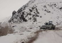 В Кыргызстане на некоторых дорогах введены ограничения из-за вероятности схода лавин