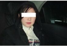 В Бишкеке девушка угнала машину и протаранила несколько авто