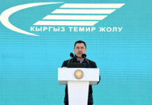 Садыр Жапаров дал старт началу строительства железной дороги Балыкчи — Кочкор