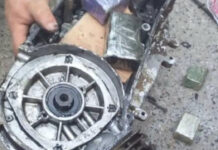 Мужчина пытался отправить наркотики через такси в Бишкек, спрятав в двигателе от мотоцикла