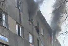 Бишкек Финансылык Техникумдун жатаканасында өрт чыкты, жабыркагандар бар