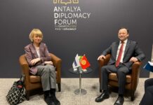 Руслан Казакбаев обсудил с генсеком ОБСЕ ситуацию в Украине и вопросы сотрудничества