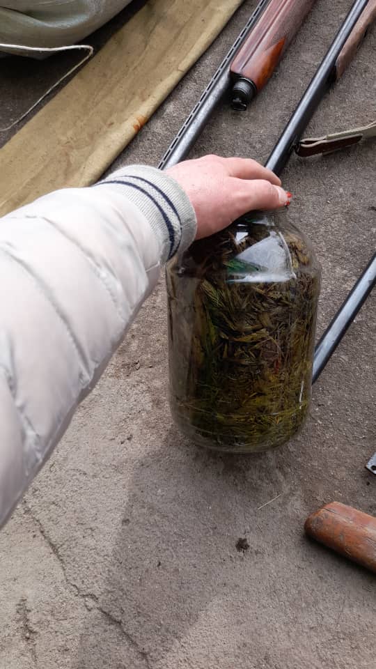 whatsapp image 2022 03 25 at 10 06 57 3 У иссык-кульца в доме нашли арсенал оружия и почти 9 кг марихуаны. ФОТО