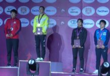 На церемонию награждения вместо Айсулуу Тыныбековой вышла Айпери Медет кызы