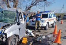 Жол кырсыгынан алты адам жаракат алып, эки адам каза болду