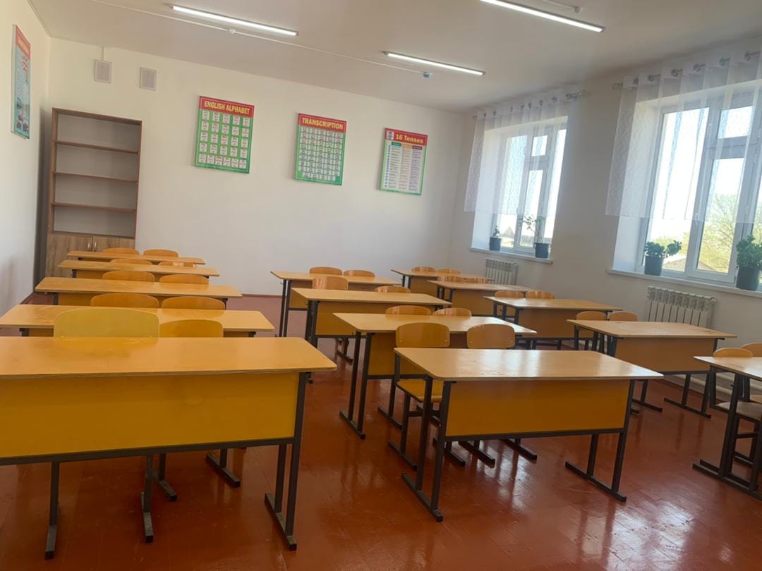 10 В Лейлекском районе открыли новую школу за 65 млн сомов. ФОТО
