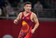 Жоламан Шаршенбеков вышел в финал чемпионата Азии по борьбе