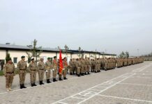 Миротворческий контингент ВС КР наградили от имени президента