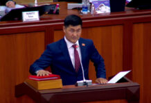 Шайлообек Атазов парламентте ант берди