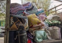 Бишкекчане собрали и отправили первую партию гумпомощи гражданам Украины