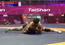 Айсулуу Тыныбекова показала травму, из-за которой не смогла взять золото на Чемпионате Азии