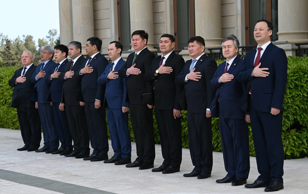 278896647 5107389352641033 2567863448004679440 n В Баку состоялась церемония официальной встречи Садыра Жапарова и Ильхама Алиева
