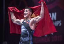 Акжол Махмудов Азия чемпионатында алтын медаль утту