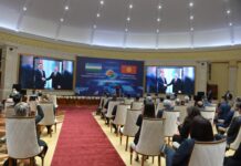 В Бишкеке состоялась церемония открытия Узбекско-Кыргызского фонда развития